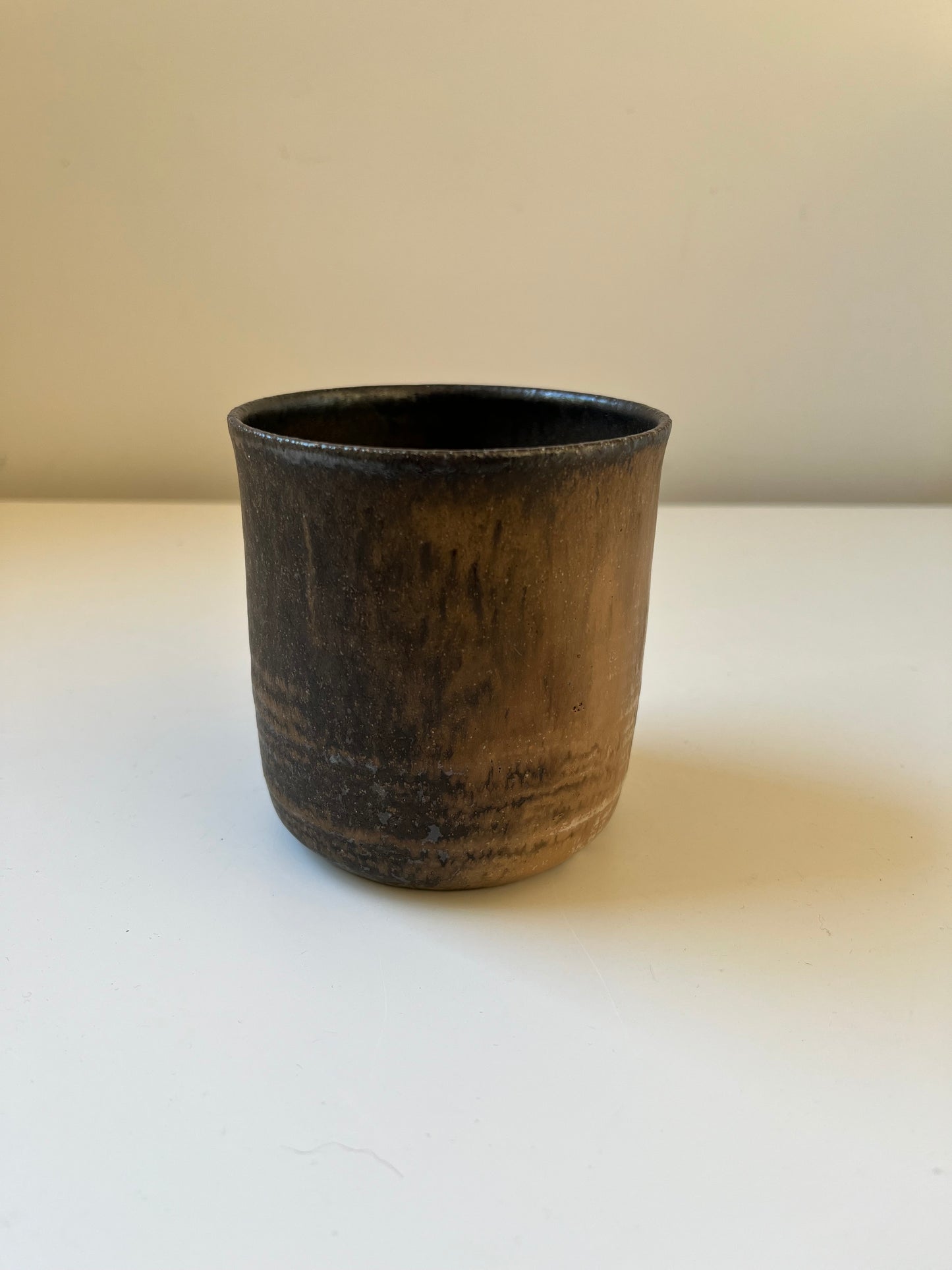 Salt fired tumbler