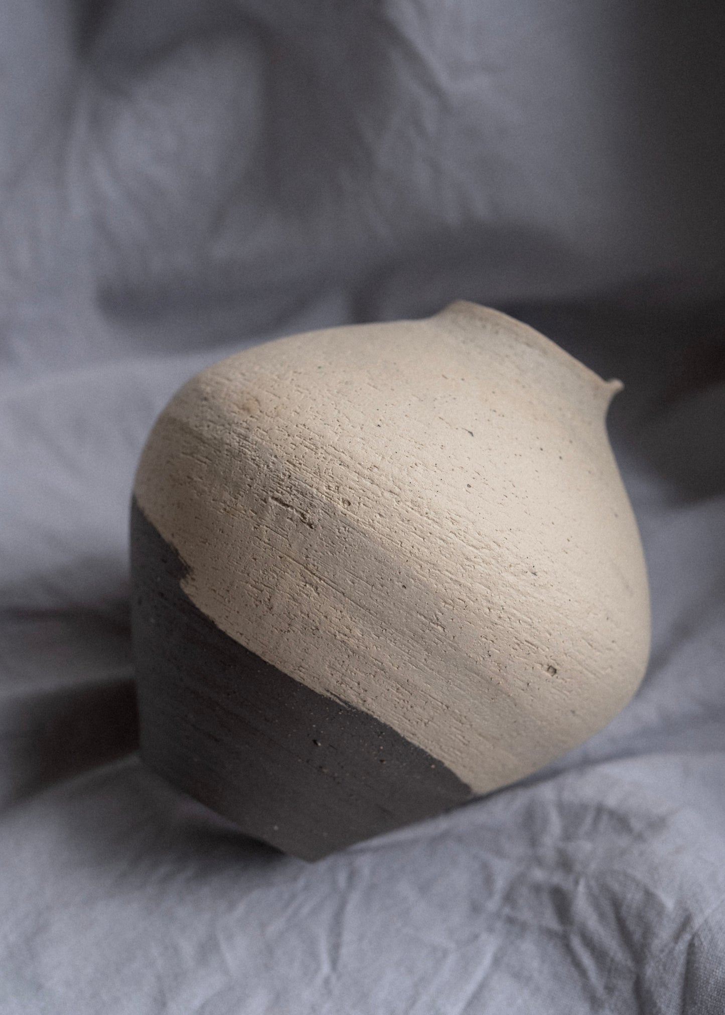 Black and white vase