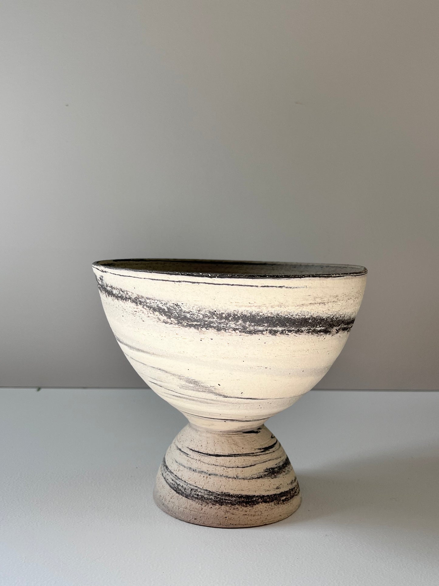 Flower bowl - marbled