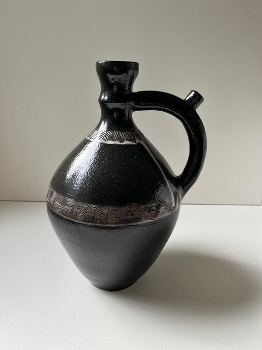 Black water pitcher