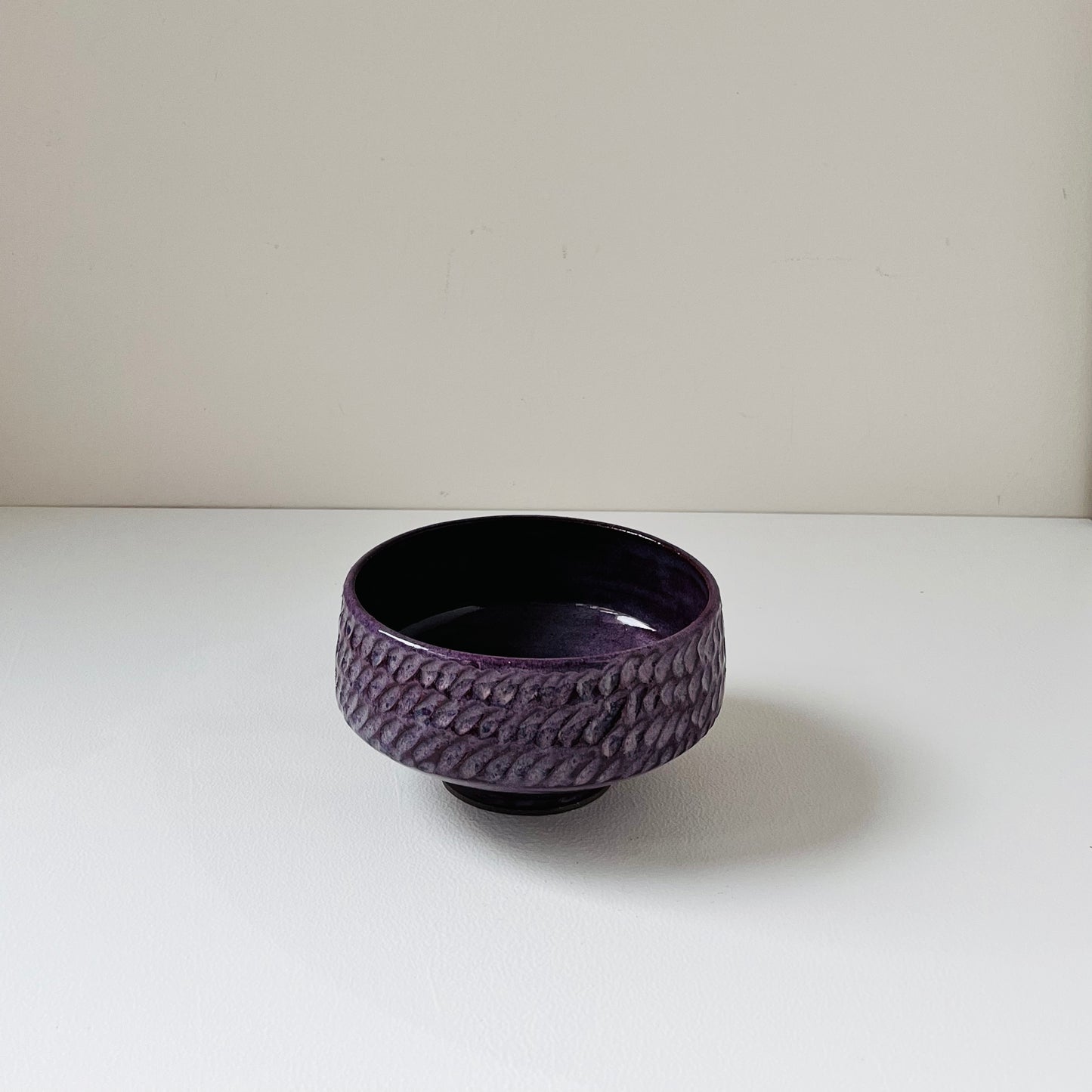 Bowl and plate set | purple