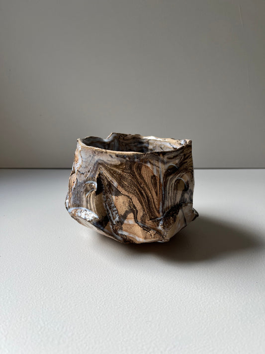 Kurinuki vessel - marbled